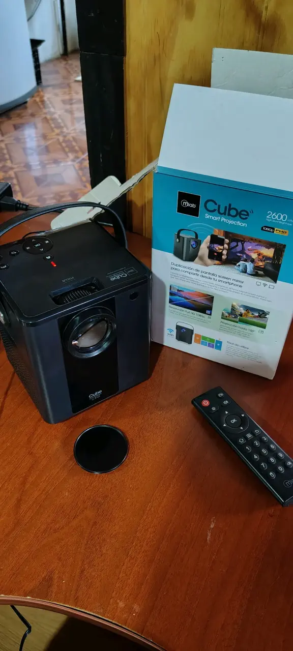 Proyector Mlab Cube Smart con WiFi y 1080p - 2
