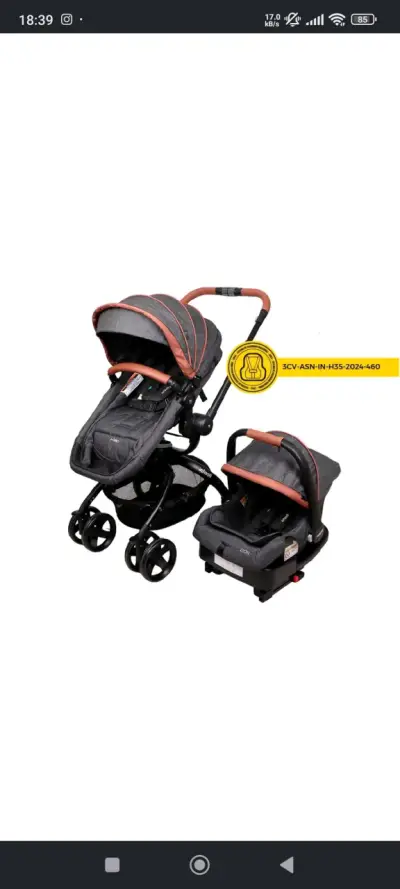Coche de bebé Infanti Zion con silla de auto - miniatura 6