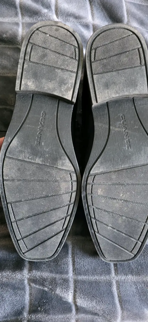 Zapatos formales de cuero negro Guante talla 43 - 4