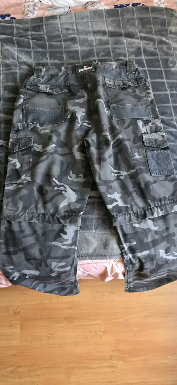 Pantalones cargo camuflados para hombre - 1