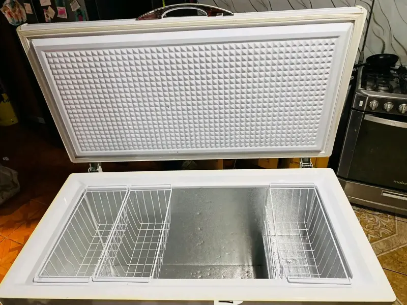 Congelador horizontal grande con cestas organizadoras - 1