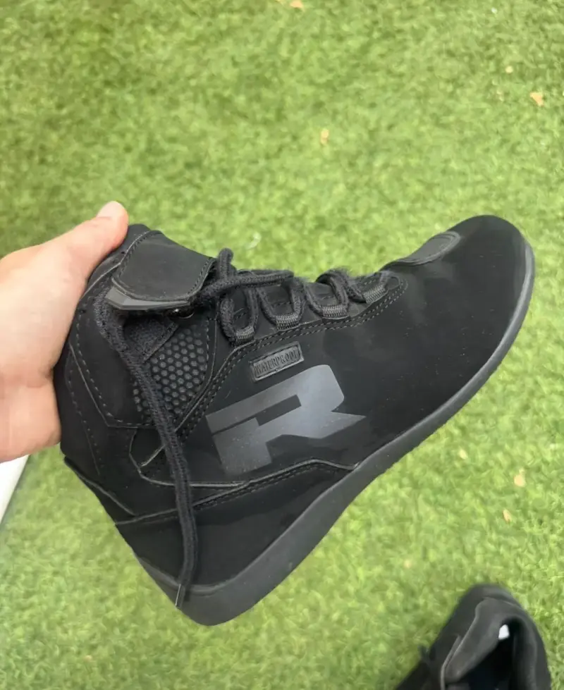 Botas de moto negras Richa con velcro - 3