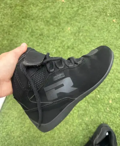 Botas de moto negras Richa con velcro - miniatura 3