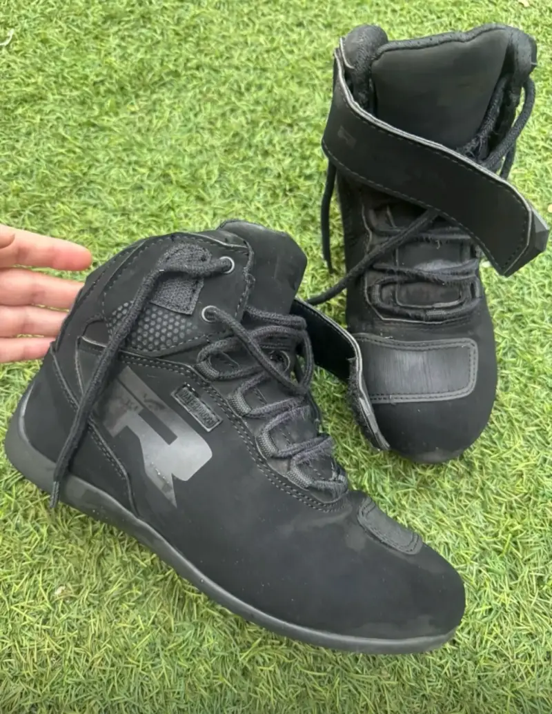 Botas de moto negras Richa con velcro - 5