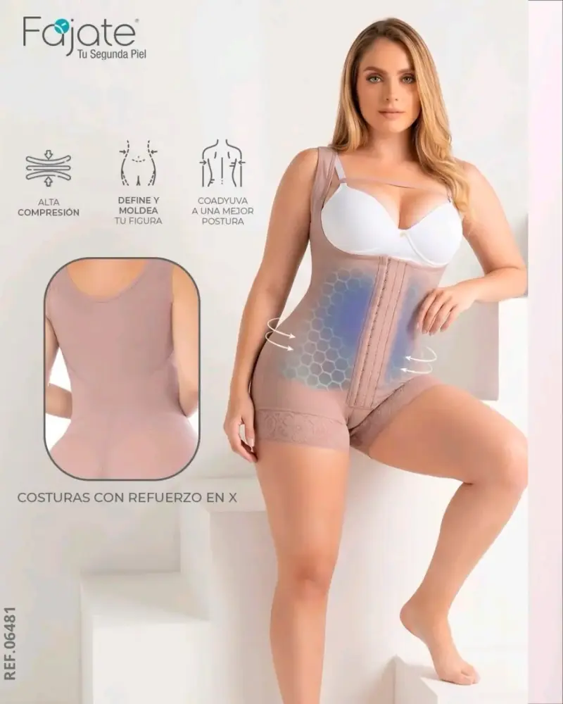 Faja postquirúrgica Fajate color Cocoa - 5