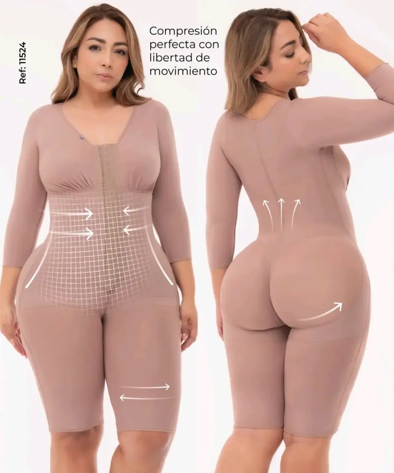 Faja postquirúrgica Fajate color Cocoa - 6
