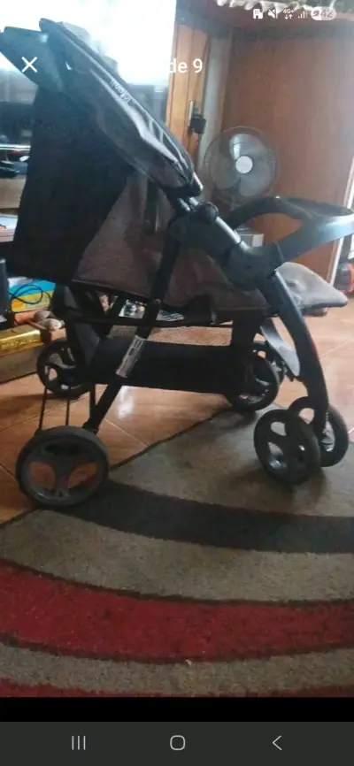 Coche de bebé Infanti con silla de auto - miniatura 3