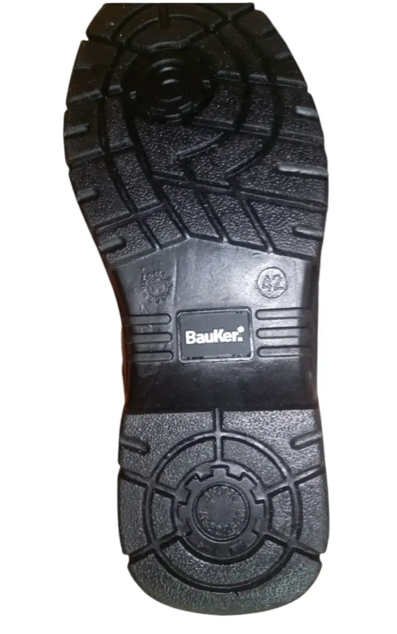 Botas de seguridad Bauker marrones con suela antideslizante - 3