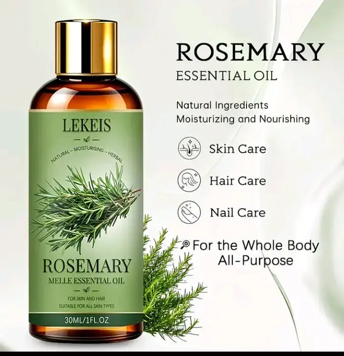 Aceite Esencial de Romero Lekies 30ml para Cuidado Personal
