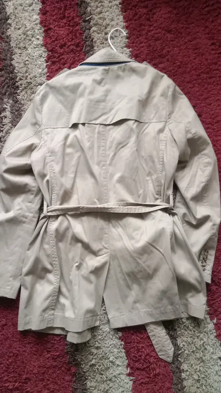 Trench coat beige para hombre Koton - 2