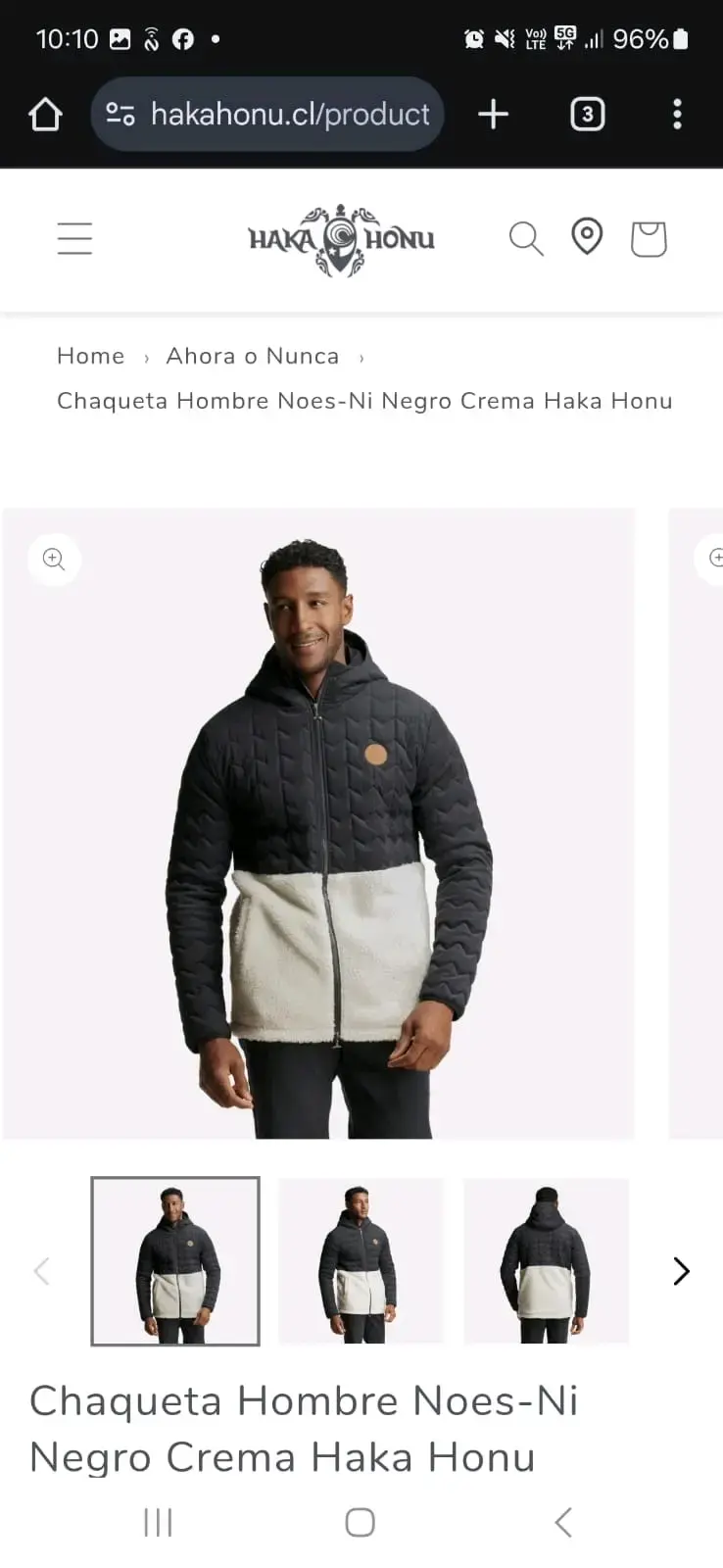 Chaqueta Hombre Bicolor Haka Honu T- XL (sin uso) - 2