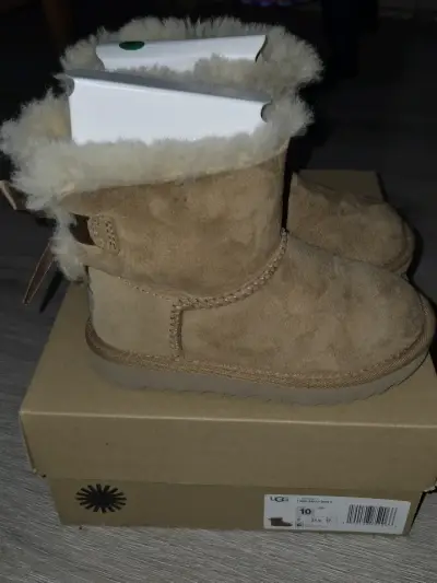 Botas de invierno para niños UGG beige - miniatura 3