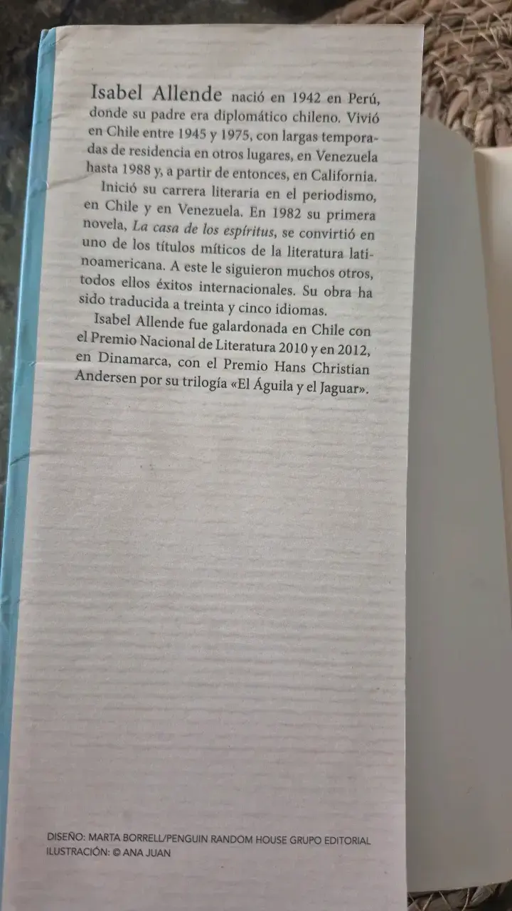 Libro 'Amor' de Isabel Allende - 2