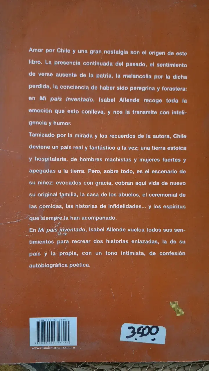 Libro 'Mi país inventado' de Isabel Allende - 4