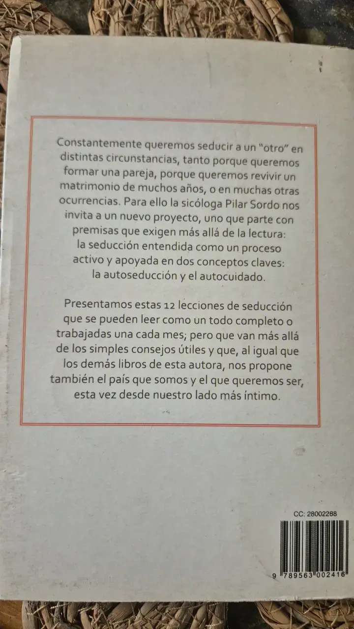 Libro 'Lecciones de Seducción' de Pilar Sordo - 2