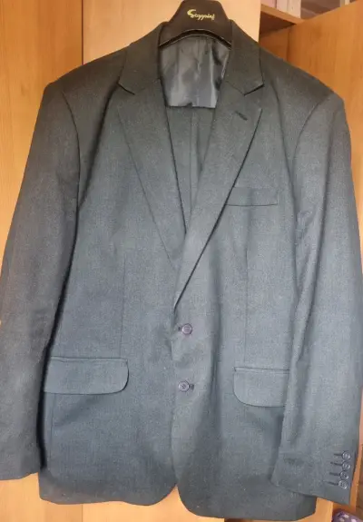 Terno gris para hombre talla 52 - miniatura 1