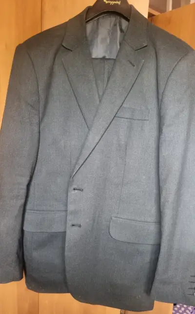 Terno gris para hombre talla 52 - miniatura 2