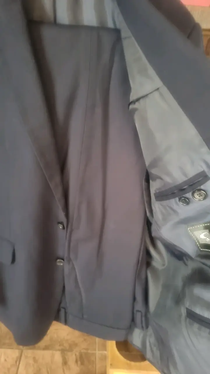 Blazer azul marino para hombre Scappini 52 - 3