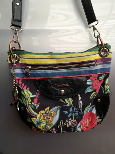 Bolso Desigual multicolor con diseño floral - miniatura 3