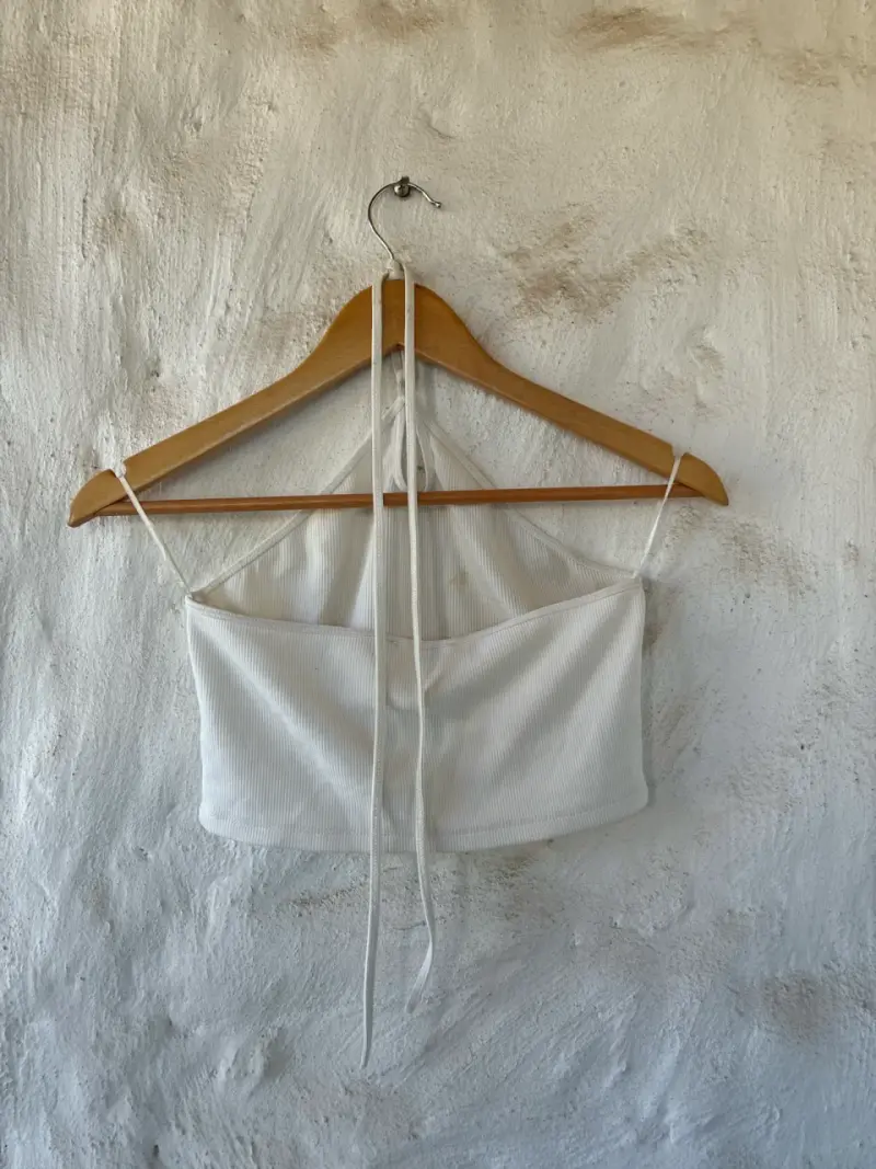 Top zara blanco - 2
