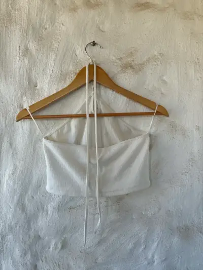 Top zara blanco - miniatura 2