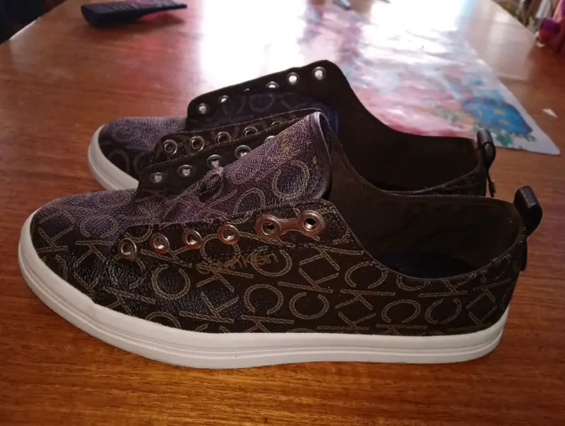 Zapatillas Calvin Klein marrón originales - 3