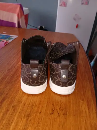 Zapatillas   Calvin Klein marrón originales - miniatura 4
