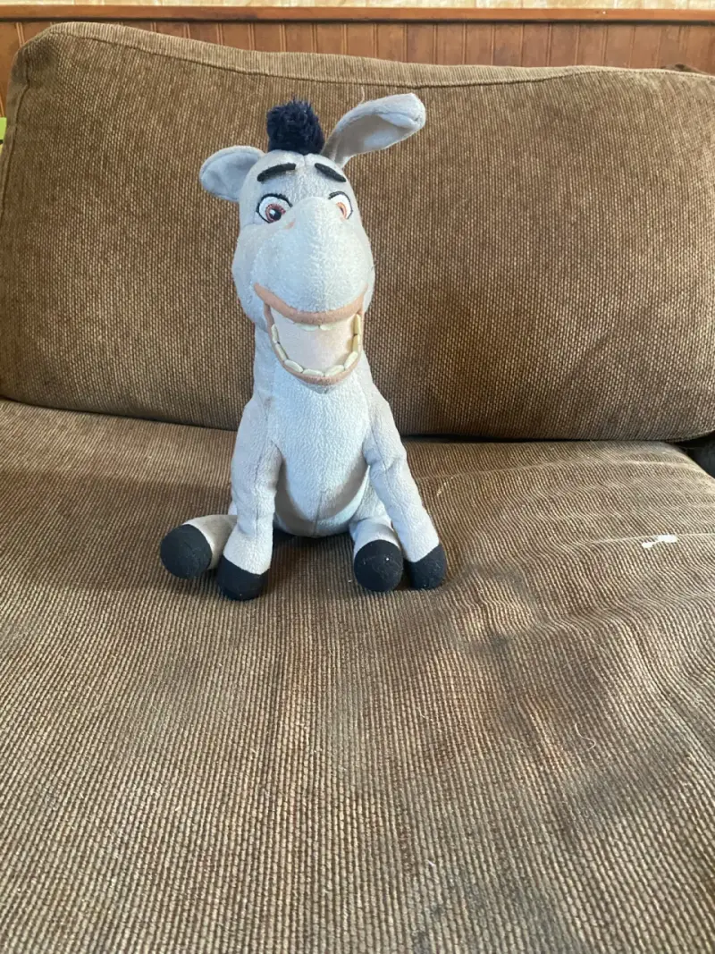 Peluche de burro de Shrek en buen estado - 1