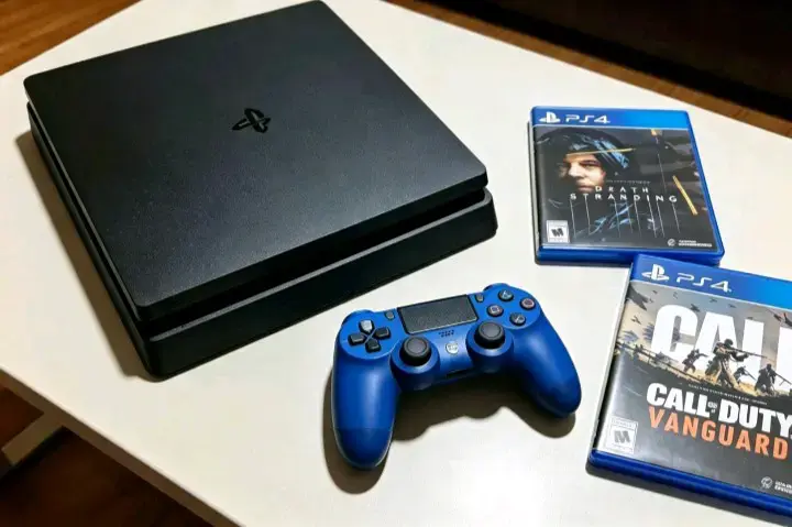 Consola PS4 500GB+2 Joystick+ 8 juegos digitales - 2