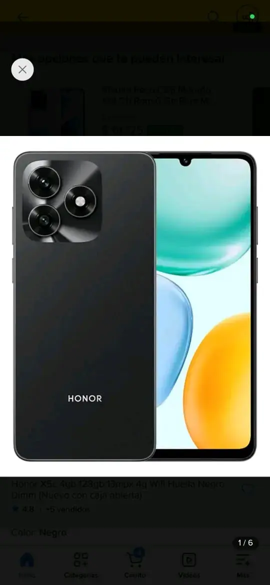 Smartphone Honor con triple cámara trasera - 2