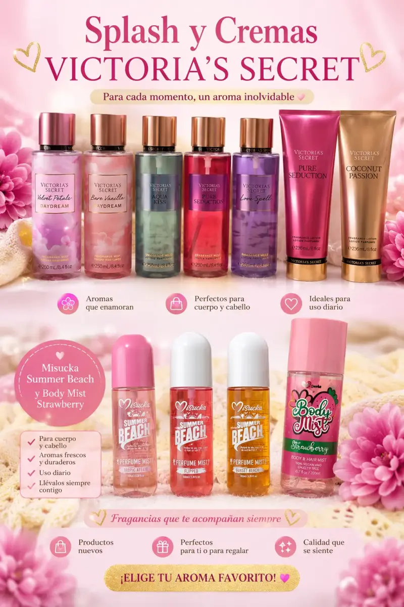 Set de Splash y Cremas Victoria's Secret - 4