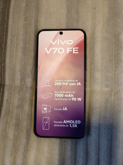Smartphone Vivo V70 FE con cámara de 200 MP - miniatura 4