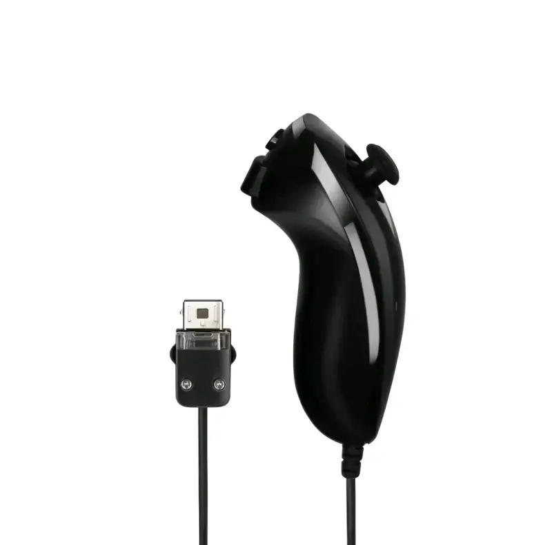 Control Nunchuk Negro para Nintendo Wii - 1