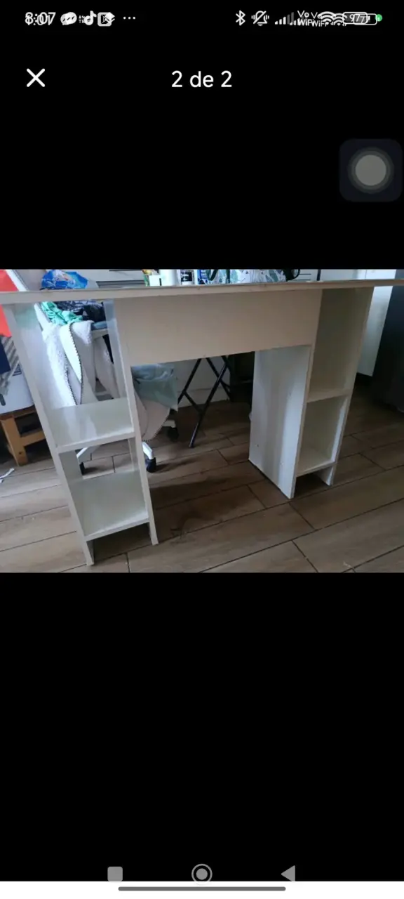 Escritorio de madera - 2