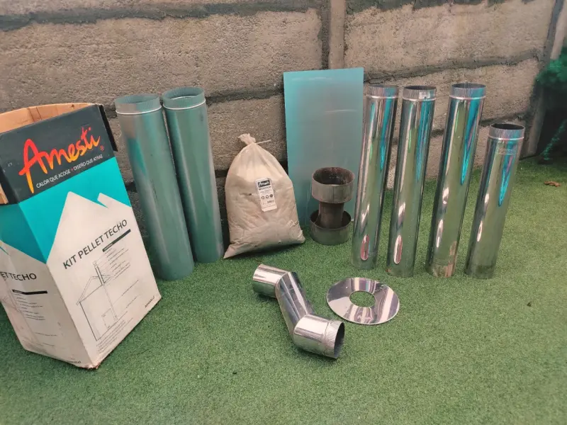 Kit de instalación para estufa a pellet Amesti - 5