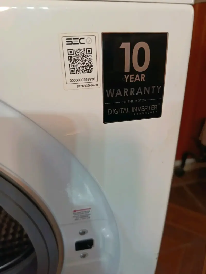 Lavadora secadora Samsung EcoBubble 9kg - 3