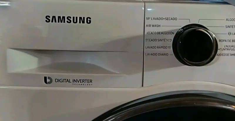 Lavadora secadora Samsung EcoBubble 9kg - 5