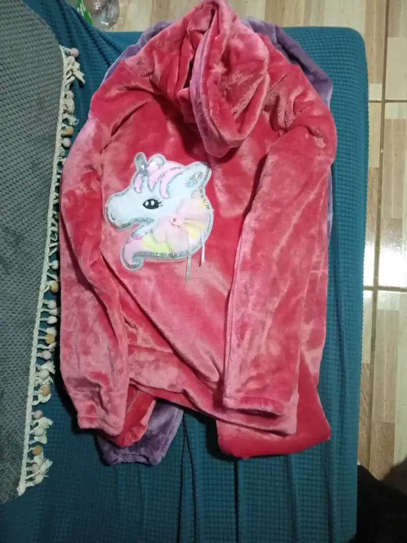 Pijama infantil polar con diseño de unicornio - 2