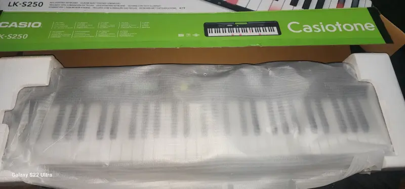 Teclado Casio Casiotone LK-S250 con Iluminación - 3