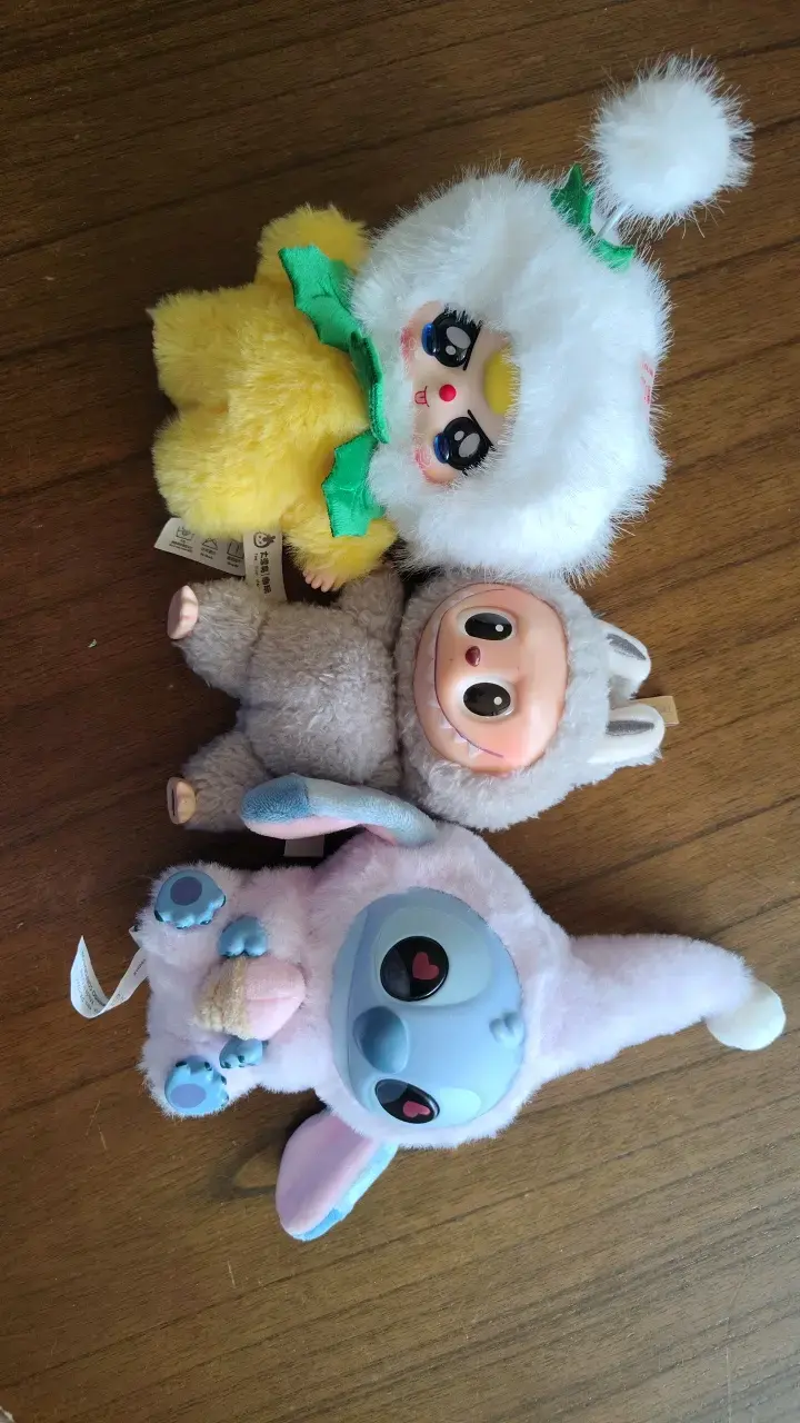 Set de peluches kawaii de animales