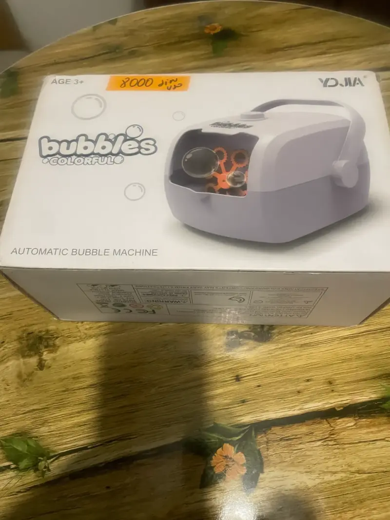 Máquina de Burbujas Automática Yojia para Niños