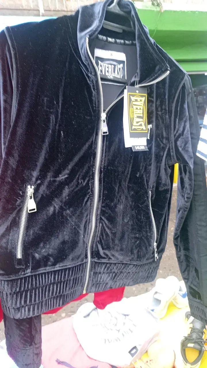 Chaqueta de terciopelo negra Everlast - 3