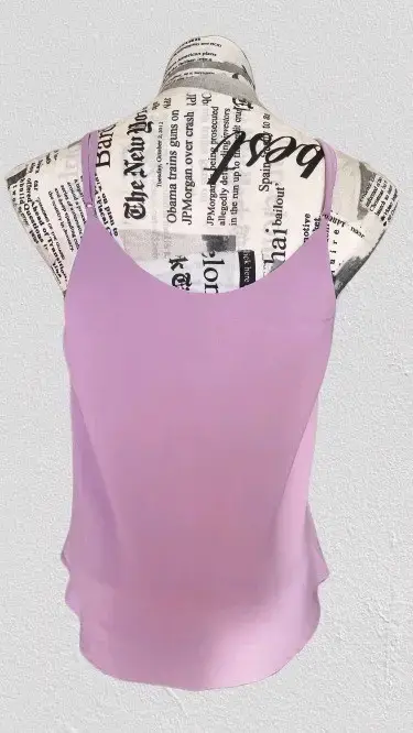 Blusa sin mangas color Lila - miniatura 3