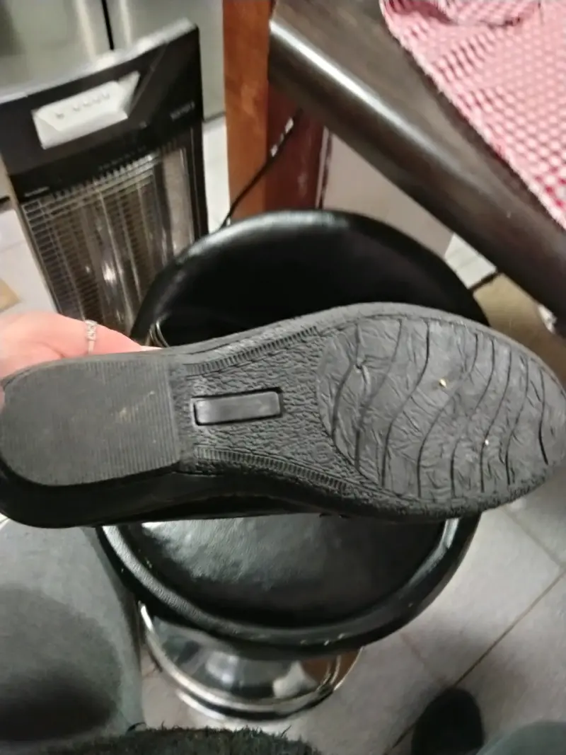 Zapatos de cuero negro Hush Puppies para mujer - 2
