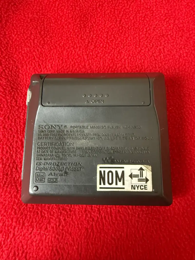 Minidisc Sony MD MZ-N420D - 2