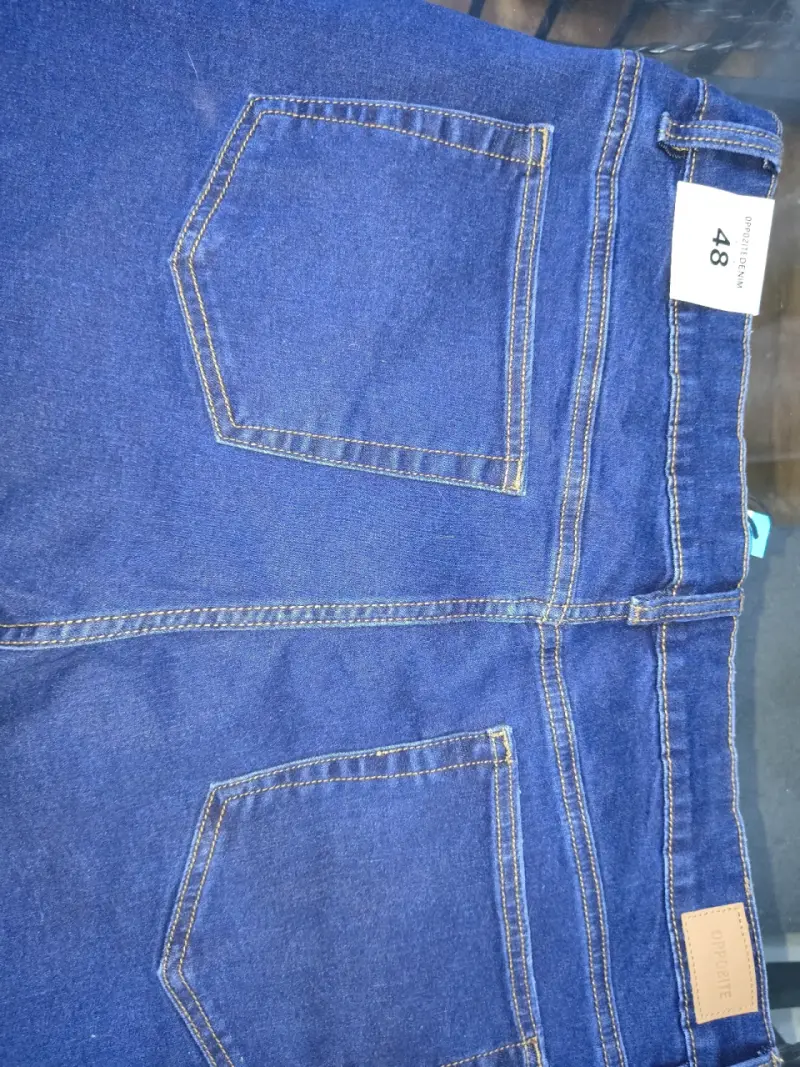 Jeans azules para mujer talla 48 Opposite - 3