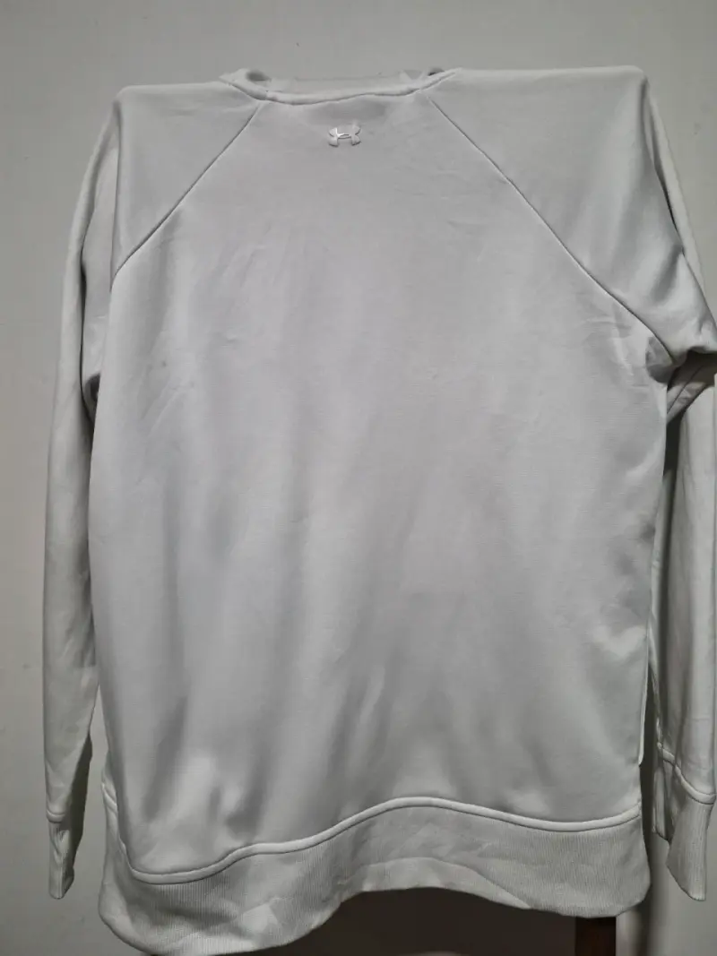 Polerón blanco Under Armour ColdGear para mujer - 2