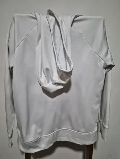 Polerón blanco Under Armour ColdGear para mujer - miniatura 3