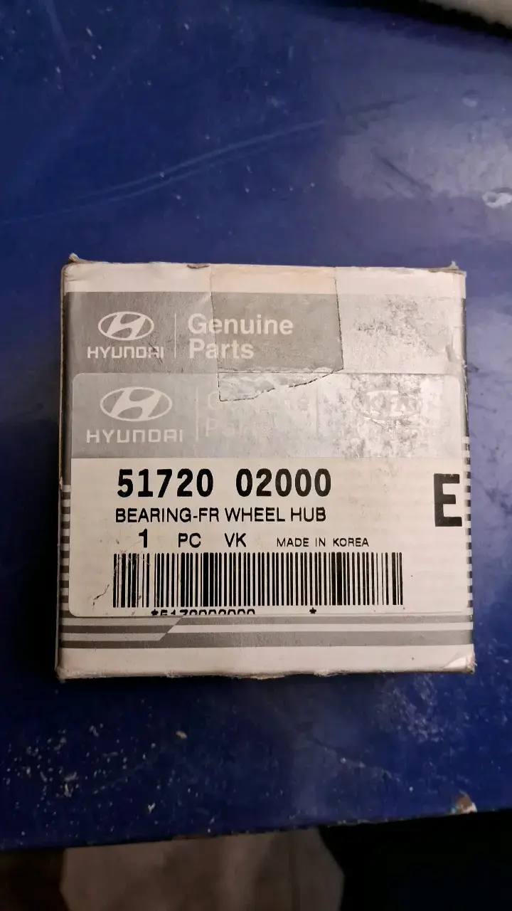 Rodamiento delantero Hyundai original