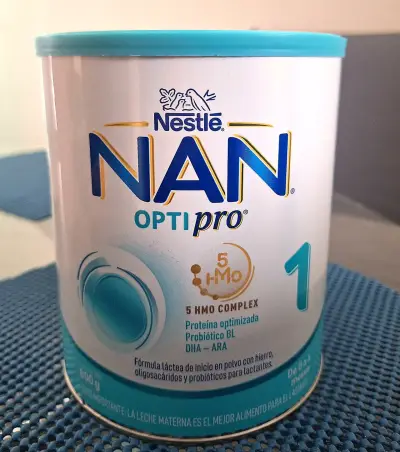 Leche en Polvo NAN Optipro 1 para Bebés 800g - miniatura 1